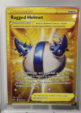 Pokemon 2021/22 Rugged Helmet FA Gold Secret Rare Chilling Reign PSA 9 - Premium  from 1of1 Collectables - Just $65! Shop now at 1of1 Collectables