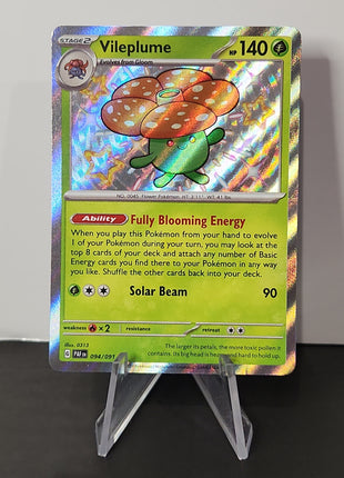 Pokemon Vileplume Shiny 094/095 - Paldean Fates - Premium  from 1of1 Collectables - Just $6! Shop now at 1of1 Collectables