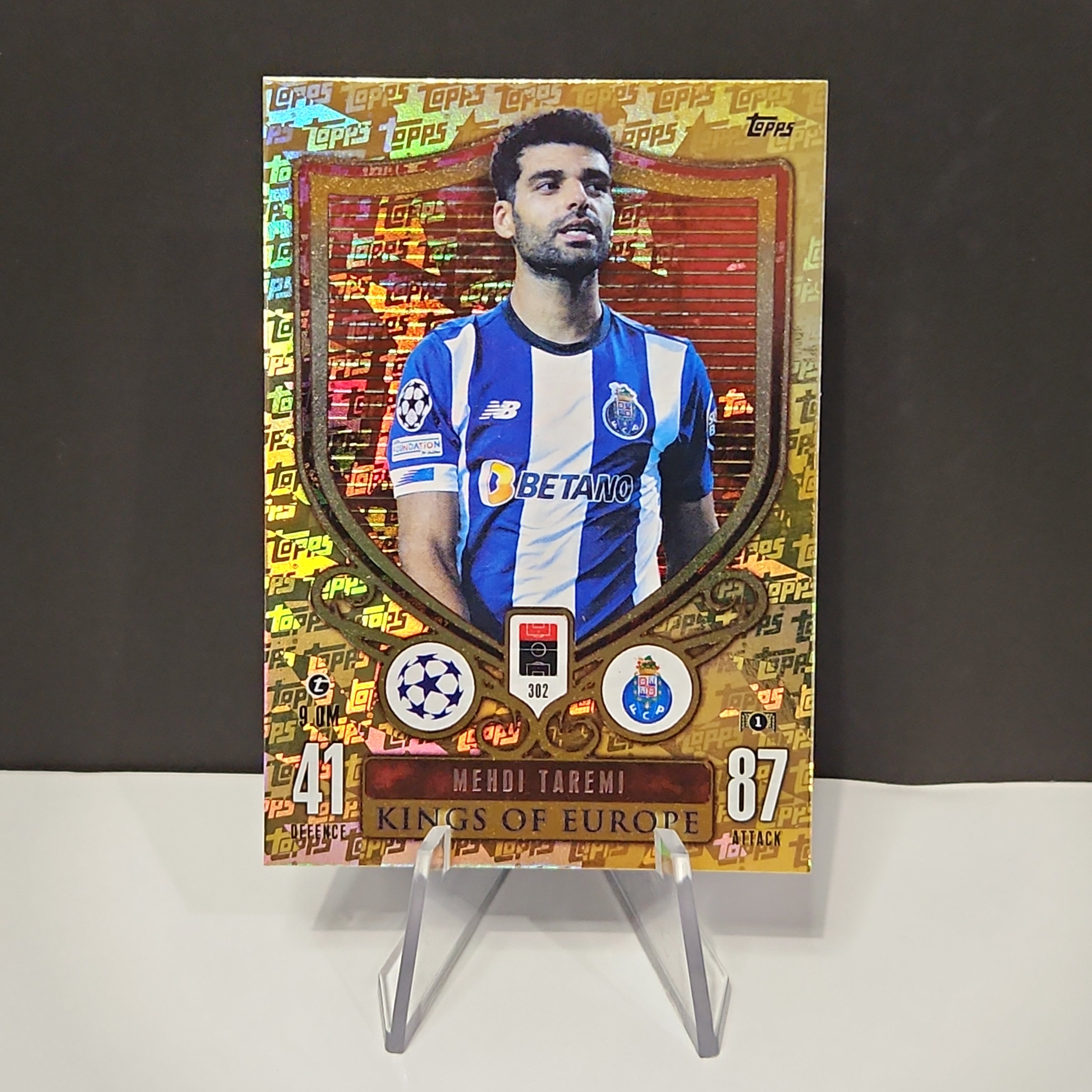 Mehi Taremi 2023/24 Topps Match Attax Gold Kings of Europe - Premium  from 1of1 Collectables - Just $5! Shop now at 1of1 Collectables
