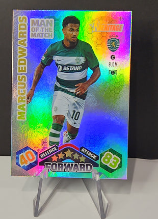 Marcus Edwards 2023/24 Topps Match Attax Silver Holo MOTM - Premium  from 1of1 Collectables - Just $5! Shop now at 1of1 Collectables