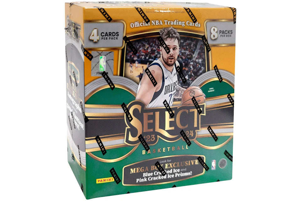 2023/24 Panini Select Basketball Mega Box (Blue and Pink Cracked Ice Prizms) **FACTORY SEALED** - Premium HOBBY, BLASTER & RETAIL BOXES from 1of1 Collectables AU - Just $145! Shop now at 1of1 Collectables