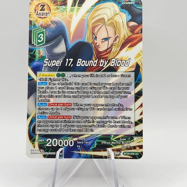 Super 17, Bound by Blood - Power Absorbed (DBS-B20) - Premium Super from 1of1 Collectables - Just $2! Shop now at 1of1 Collectables