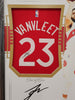 Fred Van Fleet Toronto Raptors Signed Jersey  - National Treasures Framed **JSA AUTHENTICATED**