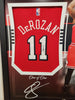 Demar DeRozan Chicago Bulls Signed Jersey  - National Treasures Framed **JSA AUTHENTICATED**