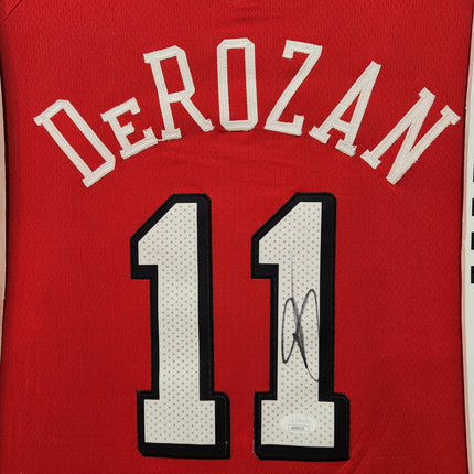 Demar DeRozan Chicago Bulls Signed Jersey  - National Treasures Framed **JSA AUTHENTICATED**