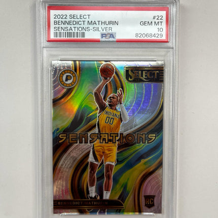 Bennedict Mathurin 2022/23 Select Sensations Silver RC **PSA GEM MINT 10**  **POP 3** - Premium  from 1of1 Collectables - Just $149! Shop now at 1of1 Collectables