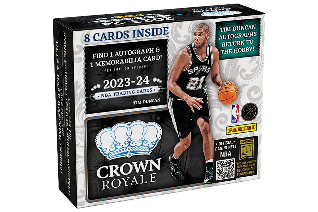 2023/24 Panini Crown Royale Basketball Hobby Box **FACTORY SEALED** - Premium HOBBY, BLASTER & RETAIL BOXES from 1of1 Collectables AU - Just $969! Shop now at 1of1 Collectables