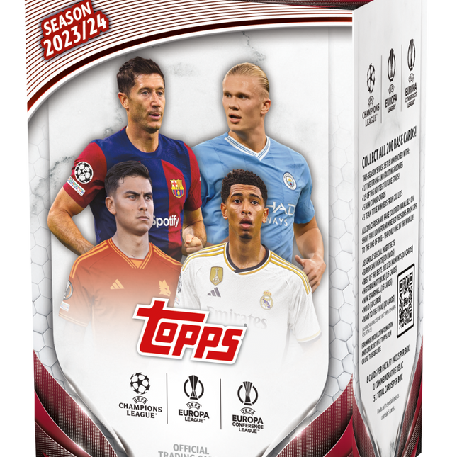 2023-24 Topps UEFA Club Competitions Blaster Box **FACTORY SEALED** - Premium HOBBY, BLASTER & RETAIL BOXES from 1of1 Collectables AU - Just $55! Shop now at 1of1 Collectables