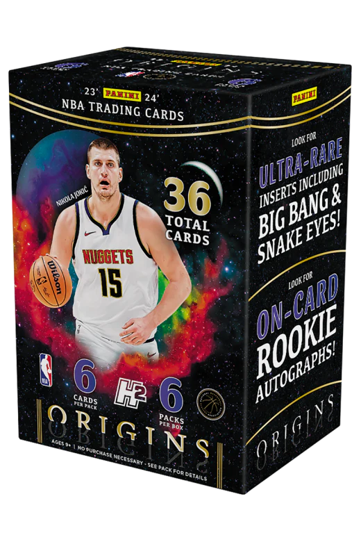 2023/24 Panini Origins Basketball H2 Box **FACTORY SEALED** - Premium HOBBY, BLASTER & RETAIL BOXES from 1of1 Collectables AU - Just $365! Shop now at 1of1 Collectables