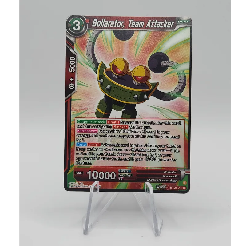 Bollarator, Team Attacker - Power Absorbed (DBS-B20) - Premium Bollarator from 1of1 Collectables - Just $2! Shop now at 1of1 Collectables