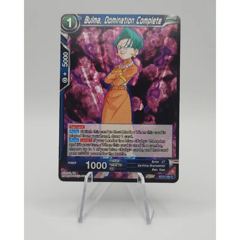 Bulma, Domination Complete - Wild Resurgence (BT21) - Premium Bulma from 1of1 Collectables - Just $2! Shop now at 1of1 Collectables