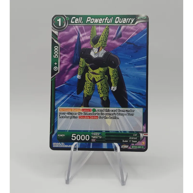 Cell, Powerful Quarry - Power Absorbed (DBS-B20) - Premium Cell from 1of1 Collectables - Just $2! Shop now at 1of1 Collectables