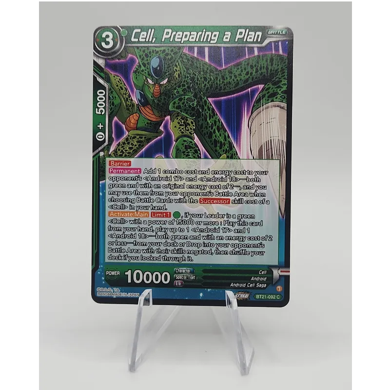 Cell, Preparing a Plan - Wild Resurgence (BT21) - Premium Cell from 1of1 Collectables - Just $2! Shop now at 1of1 Collectables