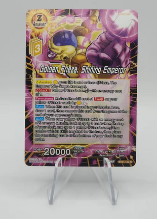 Golden Frieza, Shining Emperor - Wild Resurgence (BT21) - Premium Frieza from 1of1 Collectables - Just $2! Shop now at 1of1 Collectables