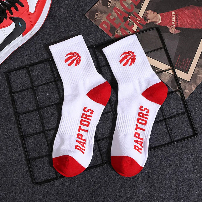 Toronto Raptors NBA Socks (Size 8-11) - White/Red - Premium Clothing from 1of1 Collectables - Just $7! Shop now at 1of1 Collectables