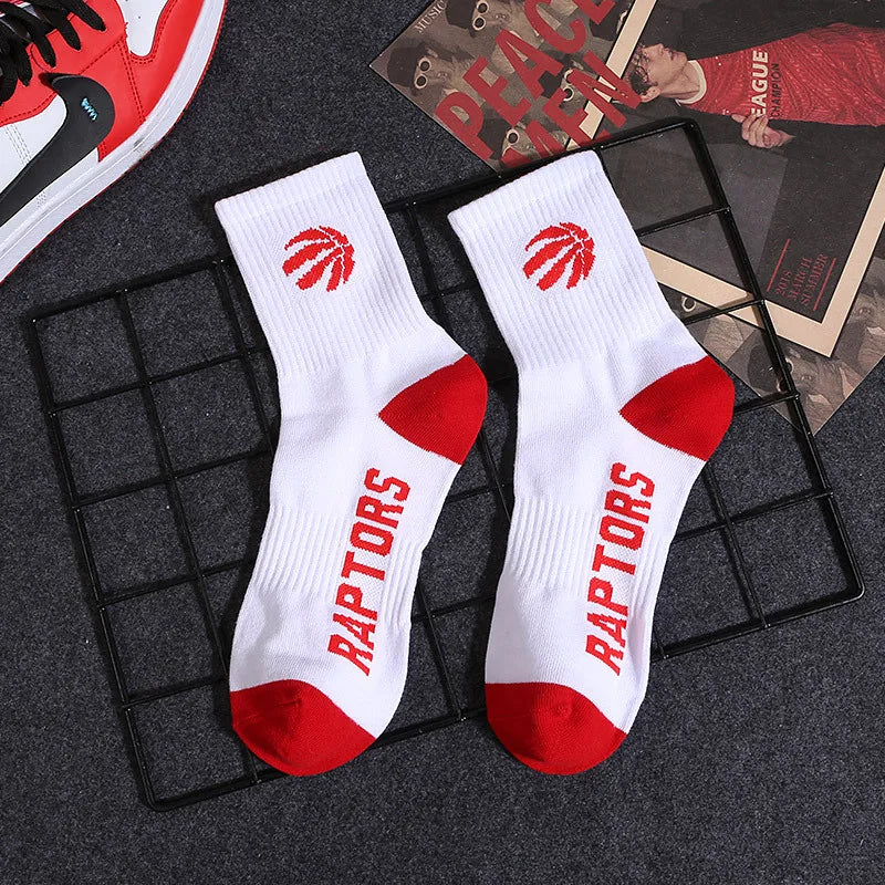 Toronto Raptors NBA Socks (Size 8-11) - White/Red - Premium Clothing from 1of1 Collectables - Just $7! Shop now at 1of1 Collectables