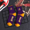 Los Angeles Lakers NBA Socks (Size 8-11) - Purple/Yellow - Premium Clothing from 1of1 Collectables - Just $7! Shop now at 1of1 Collectables