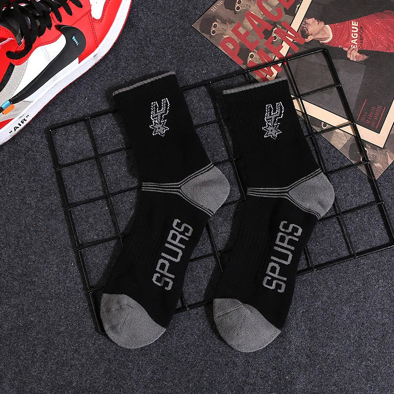 San Antonio Spurs NBA Socks (Size 8-11) - Black - Premium Clothing from 1of1 Collectables - Just $7! Shop now at 1of1 Collectables