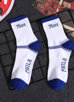 Philadelphia 76ers NBA Socks (Size 8-11) - Blue/White - Premium Clothing from 1of1 Collectables - Just $7! Shop now at 1of1 Collectables