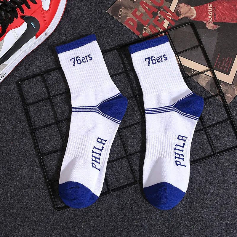 Philadelphia 76ers NBA Socks (Size 8-11) - Blue/White - Premium Clothing from 1of1 Collectables - Just $7! Shop now at 1of1 Collectables