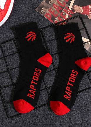 Toronto Raptors NBA Socks (Size 8-11) - Black/Red - Premium Clothing from 1of1 Collectables - Just $7! Shop now at 1of1 Collectables