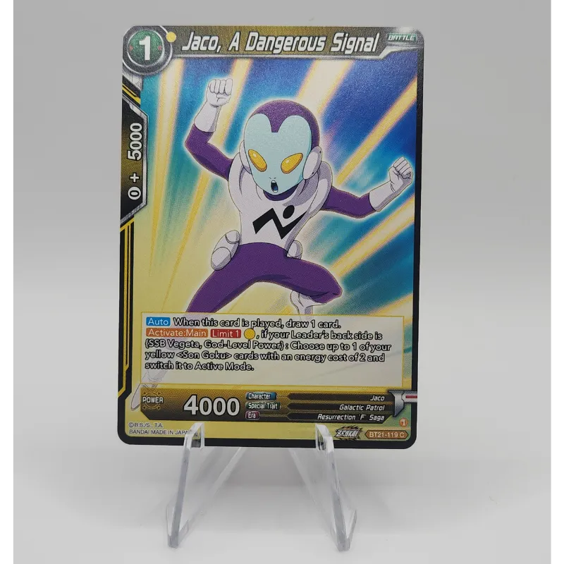 Jaco, A Dangerous Signal - Wild Resurgence (BT21) - Premium Jaco from 1of1 Collectables - Just $2! Shop now at 1of1 Collectables