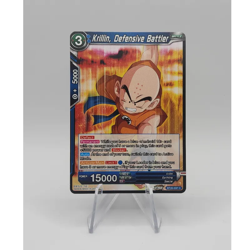 Krillin, Defensive Battler - Power Absorbed (DBS-B20) - Premium  from 1of1 Collectables - Just $2! Shop now at 1of1 Collectables