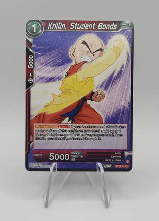 Krillin, Student Bonds - Wild Resurgence (BT21) - Premium Krillin from 1of1 Collectables - Just $2! Shop now at 1of1 Collectables