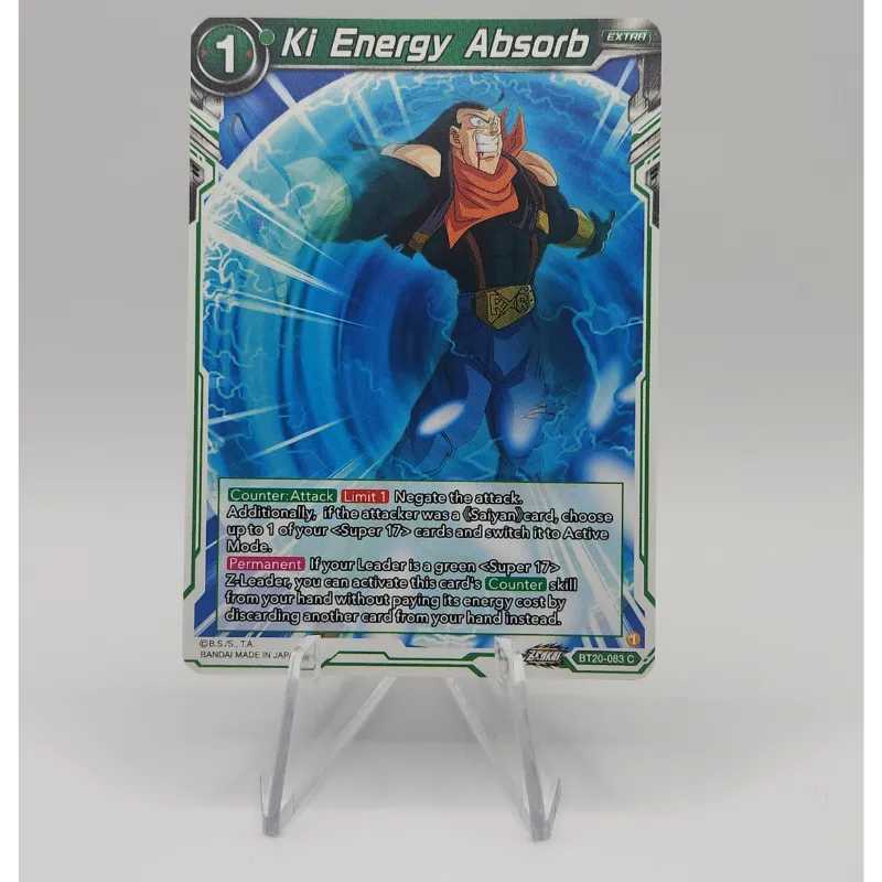 Ki Energy Absorb - Power Absorbed (DBS-B20) - Premium Ki Energy Absorb from 1of1 Collectables - Just $2! Shop now at 1of1 Collectables