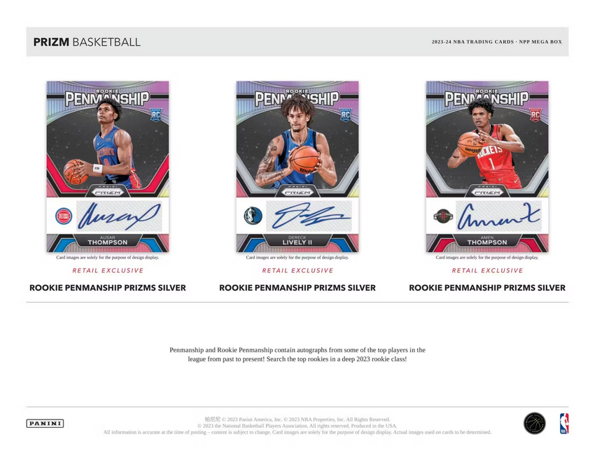 2023/24 Panini Prizm Basketball 5-Pack Mega Box (Pink Ice Prizms) **FACTORY SEALED** - Premium HOBBY, BLASTER & RETAIL BOXES from 1of1 Collectables AU - Just $185! Shop now at 1of1 Collectables