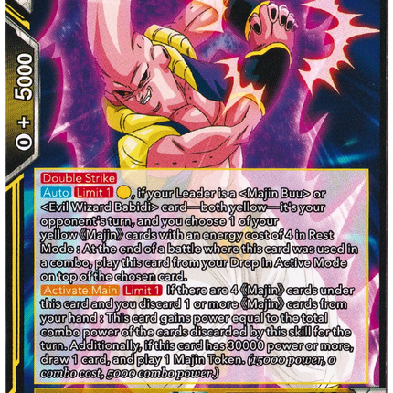 Majin Buu, Talent Manifest - Power Absorbed (DBS-B20) - Premium Majin Buu from 1of1 Collectables - Just $2! Shop now at 1of1 Collectables