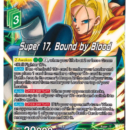 Super 17, Bound by Blood - Power Absorbed (DBS-B20) - Premium Super from 1of1 Collectables - Just $2! Shop now at 1of1 Collectables