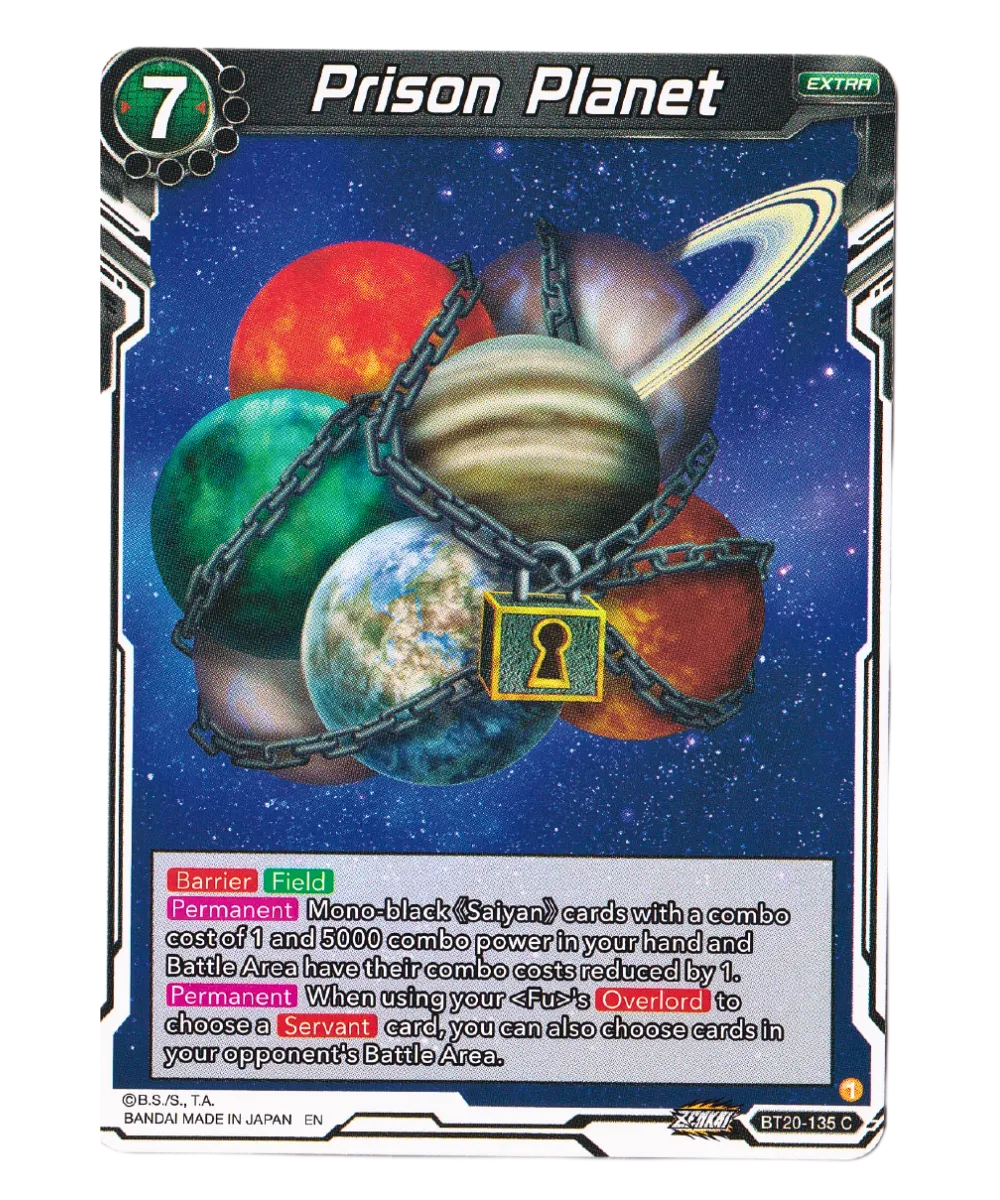 Prison Planet - Power Absorbed (DBS-B20) - Premium Prison Planet from 1of1 Collectables - Just $2! Shop now at 1of1 Collectables