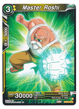 Master Roshi (BT21-117) - Wild Resurgence (BT21) - Premium Master Roshi from 1of1 Collectables - Just $2! Shop now at 1of1 Collectables