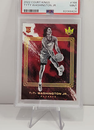 TyTy Washington Jr 2022/23 - Court Kings RC #168 **PSA MINT 9** POP 5 - Premium  from 1of1 Collectables - Just $149! Shop now at 1of1 Collectables