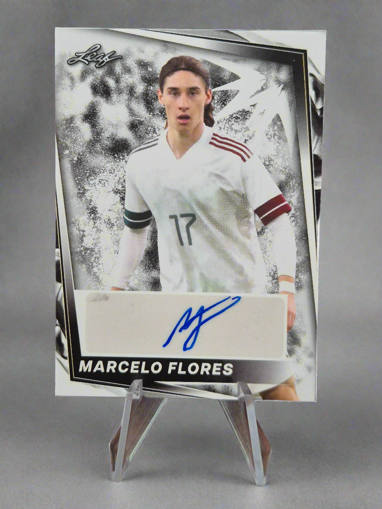 Marcelo Flores 2023/24 Leaf Autographs #BA-MF2 - Premium  from 1of1 Collectables - Just $25! Shop now at 1of1 Collectables