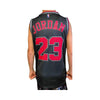 BASKETBALL SINGLET: NBA CHICAGO BULLS JORDAN BLACK/RED (SIZES AVAILABLE) - 1of1 Collectables