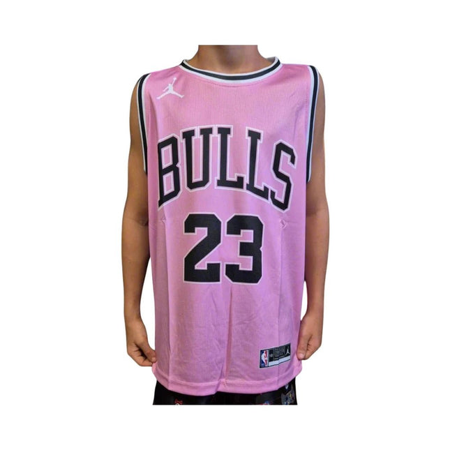 BASKETBALL SINGLET: NBA CHICAGO BULLS X JORDAN PINK (SIZES AVAILABLE) - 1of1 Collectables
