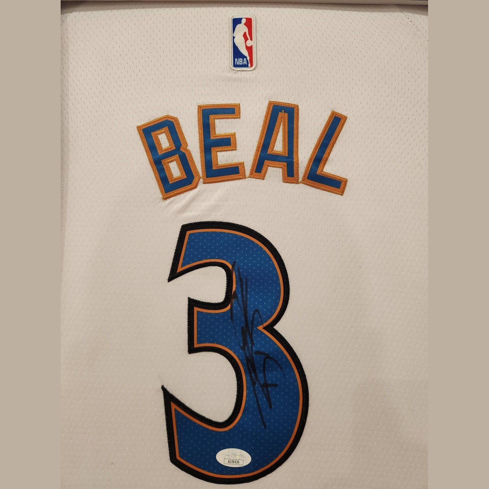 Bradley Beal Washington Wizards Signed Jersey - National Treasures Framed **JSA AUTHENTICATED** - 1of1 Collectables
