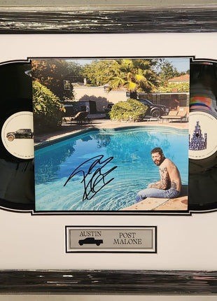 Post Malone Signed Framed Record - Austin **JSA AUTHENTICATED** - Premium Record from 1of1 Collectables - Just $1100! Shop now at 1of1 Collectables