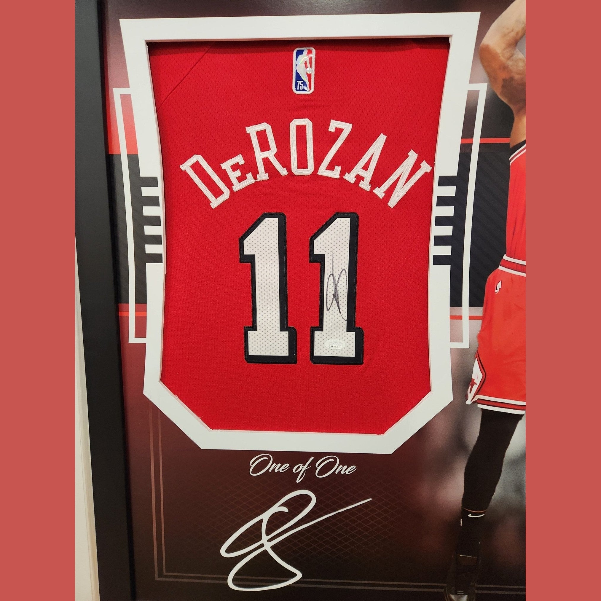 Demar DeRozan Chicago Bulls Signed Jersey - National Treasures Framed **JSA AUTHENTICATED** - 1of1 Collectables