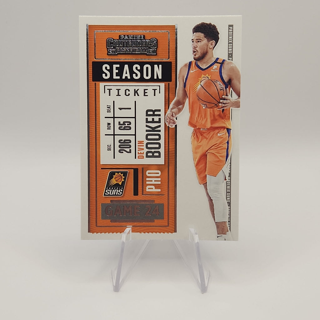 Devin Booker 2020/21 Contenders Season Ticket #37 - 1of1 Collectables