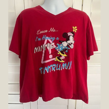 DISNEY MINNIE MOUSE T SHIRT *VINTAGE 90s DISNEY* (LARGE) - 1of1 Collectables