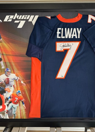 John Elway Denver Broncos Signed & Framed Jersey  **JSA AUTHENTICATED** - Premium  from 1of1 Collectables - Just $1800! Shop now at 1of1 Collectables