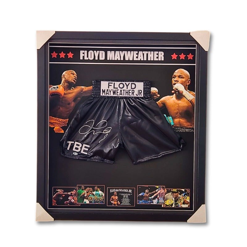 Floyd Mayweather Boxing Signed Trunks **BECKET AUTHENTIC** - 1of1 Collectables