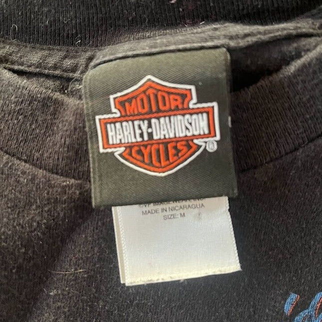 HARLEY DAVIDSON MOTORCYCLES T SHIRT *VINTAGE 90s* (KIDS M) - 1of1 Collectables