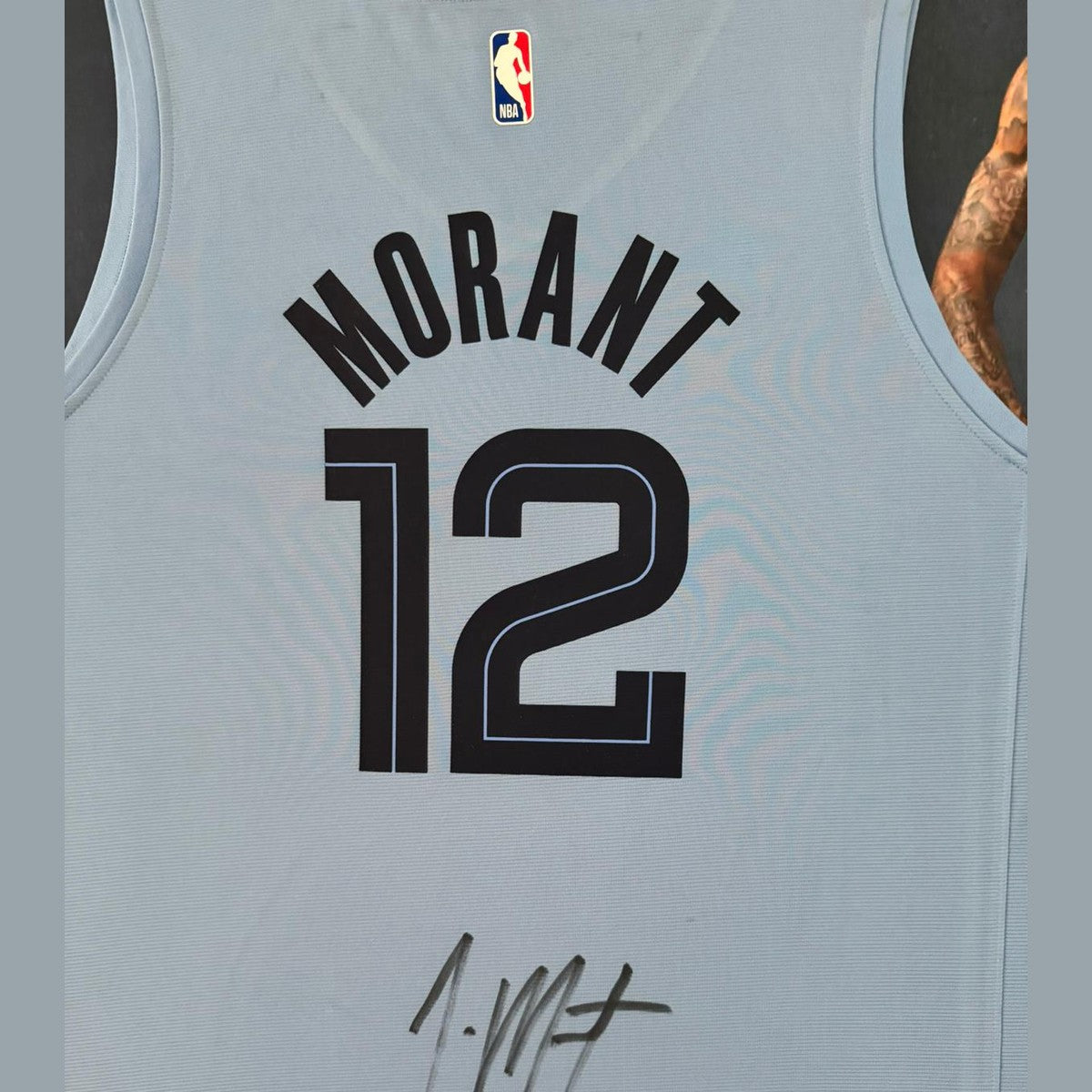 Ja Morant Signed Memphis Grizzlies Jersey - Framed **JSA AUTHENTICATED** - 1of1 Collectables
