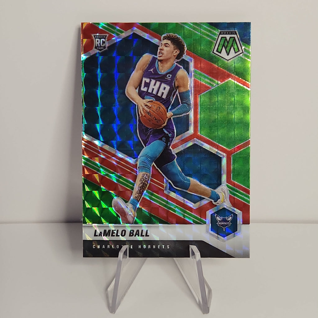 LaMelo Ball 2020/21 Mosaic Red/Green Choice Prizm RC #202 - 1of1 Collectables