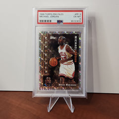 Michael Jordan 1996/97 Topps Pro Series #PF - 3 - **PSA EX - MT 6** - 1of1 Collectables