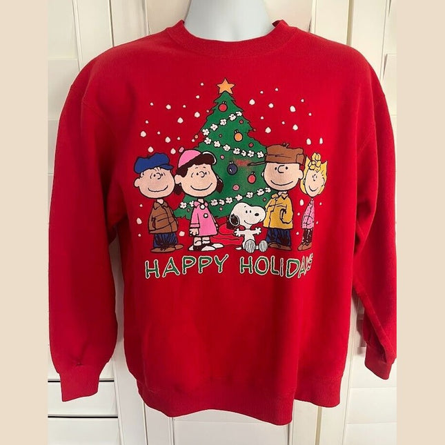 PEANUTS CHRISTMAS SWEATER *VINTAGE 90s* (LARGE) - 1of1 Collectables